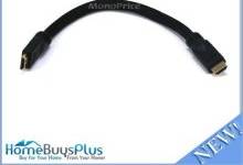 1ft-24awg-cl2-high-speed-hdmi-cable-w-net-jacket-black