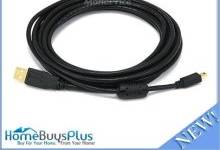 15ft-usb-2-0-a-male-to-mini-b-5pin-male-28-24awg-cable-w-ferrite-core-;ld-plated