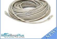100ft-24awg-cat6-500mhz-crossover-ethernet-bare-copper-network-cable-gray