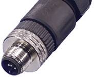 micro-field-attachable-male-connector