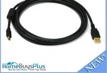 6ft-usb-2-0-a-male-to-mini-b-5pin-male-28-24awg-cable-w-ferrite-core-;ld-plated