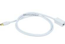 3ft-32awg-mini-displayport-male-to-female-extension-cable-white