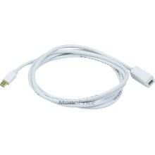 6ft-32awg-mini-displayport-male-to-female-extension-cable-white