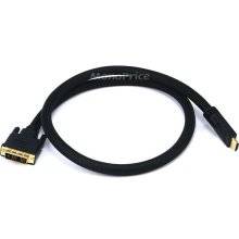 3ft-24awg-cl2-high-speed-hdmi-to-dvi-adapter-cable-w-net-jacket-black