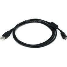6ft-a-to-mini-b-8pin-usb-cable-w-ferrites-for-nikon-coolpix