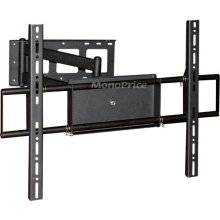 adjustable-tilting-swiveling-wall-mount-bracket-for-lcd-led-plasma-corner-friendly-max-110lbs-32-50inch-black